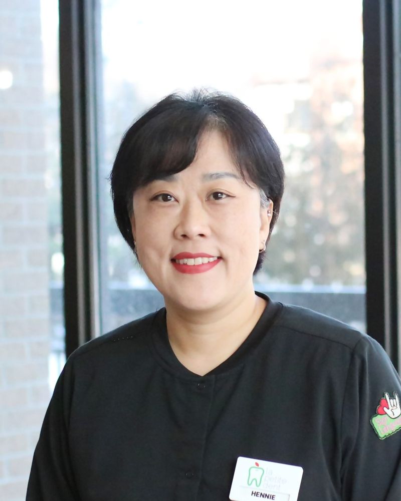 Hennie, sterilization technician at La Petite Dent