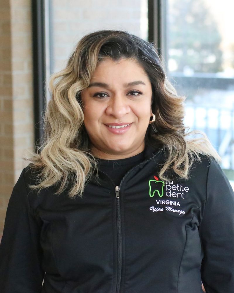 Virginia, office manager at La Petite Dent